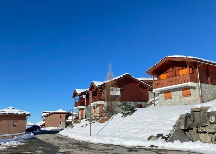 Chaleureux Appartement Grand Panorama 2 Avec Piscine Au Pied Des Pistes